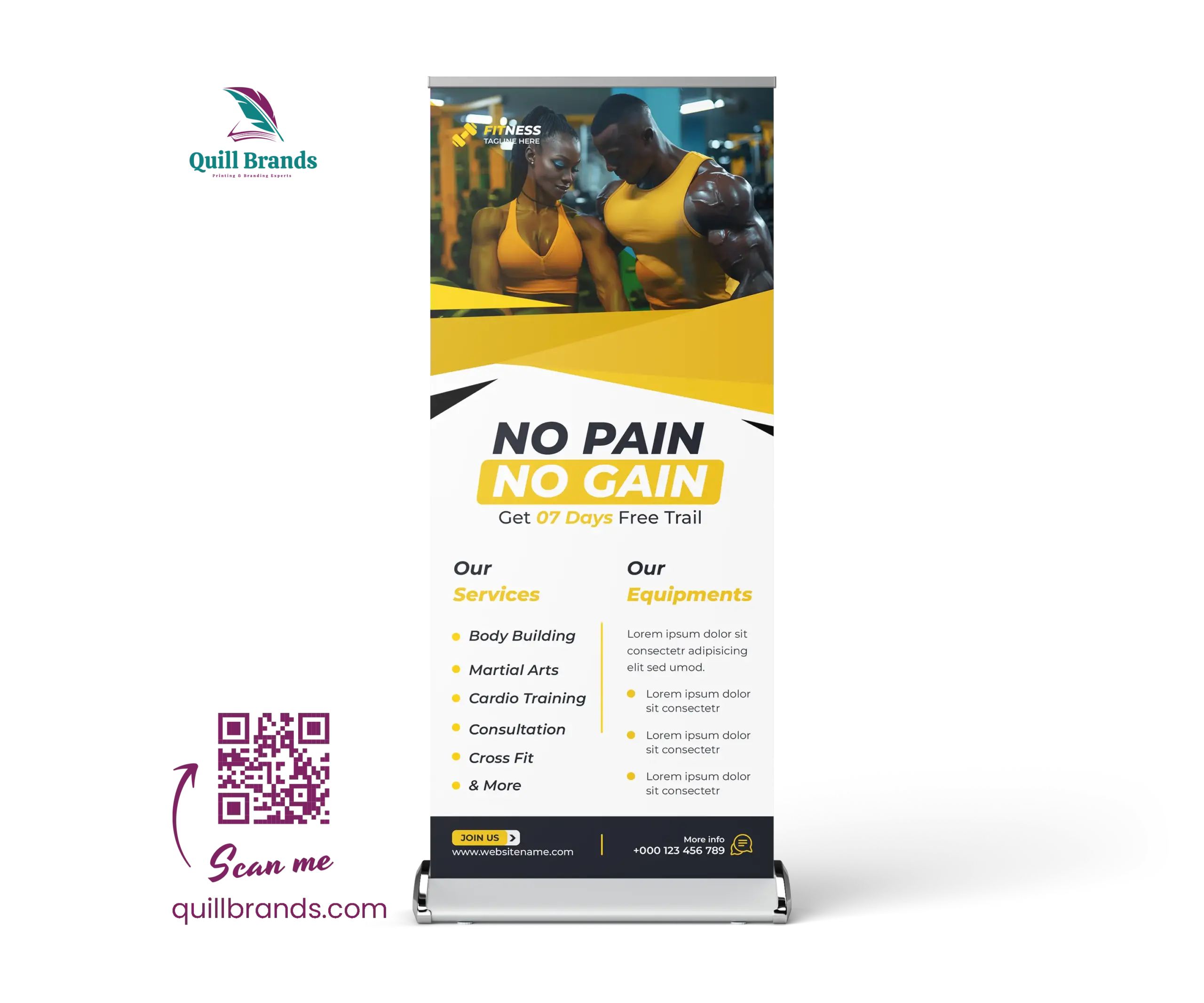 Rollup banner printing