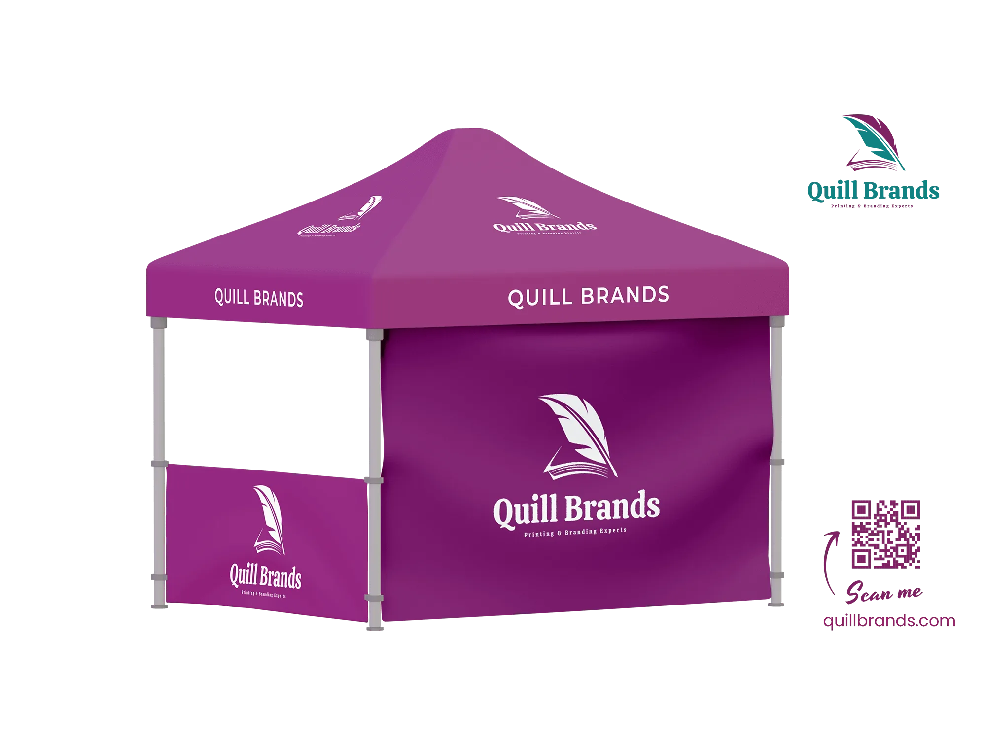 Branded Exhibition Tents Nairobi Trade Show Booths Quill Brands