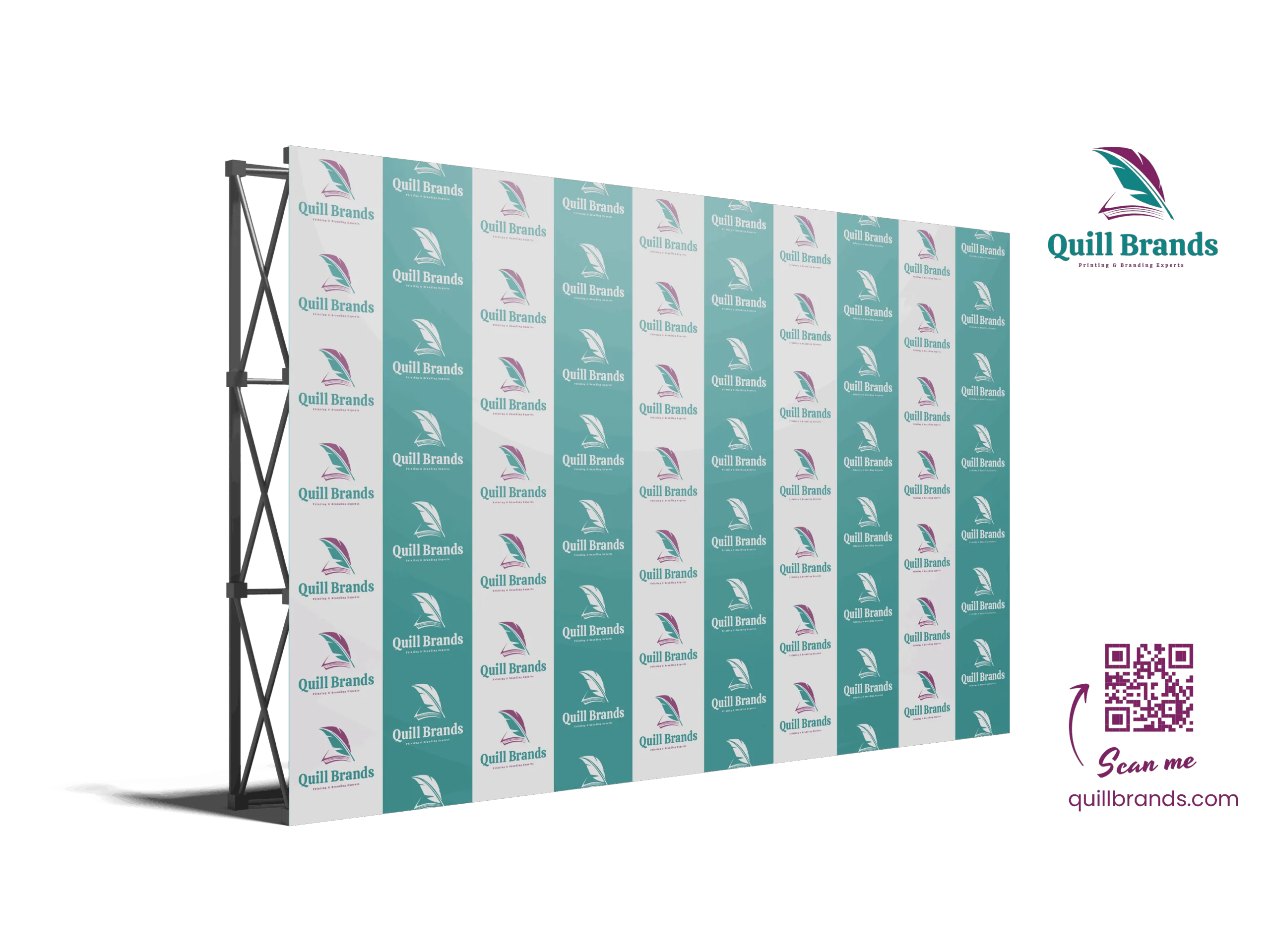 Custom Backdrop & Media Banner Printing Nairobi, Kenya | Quill Brands
