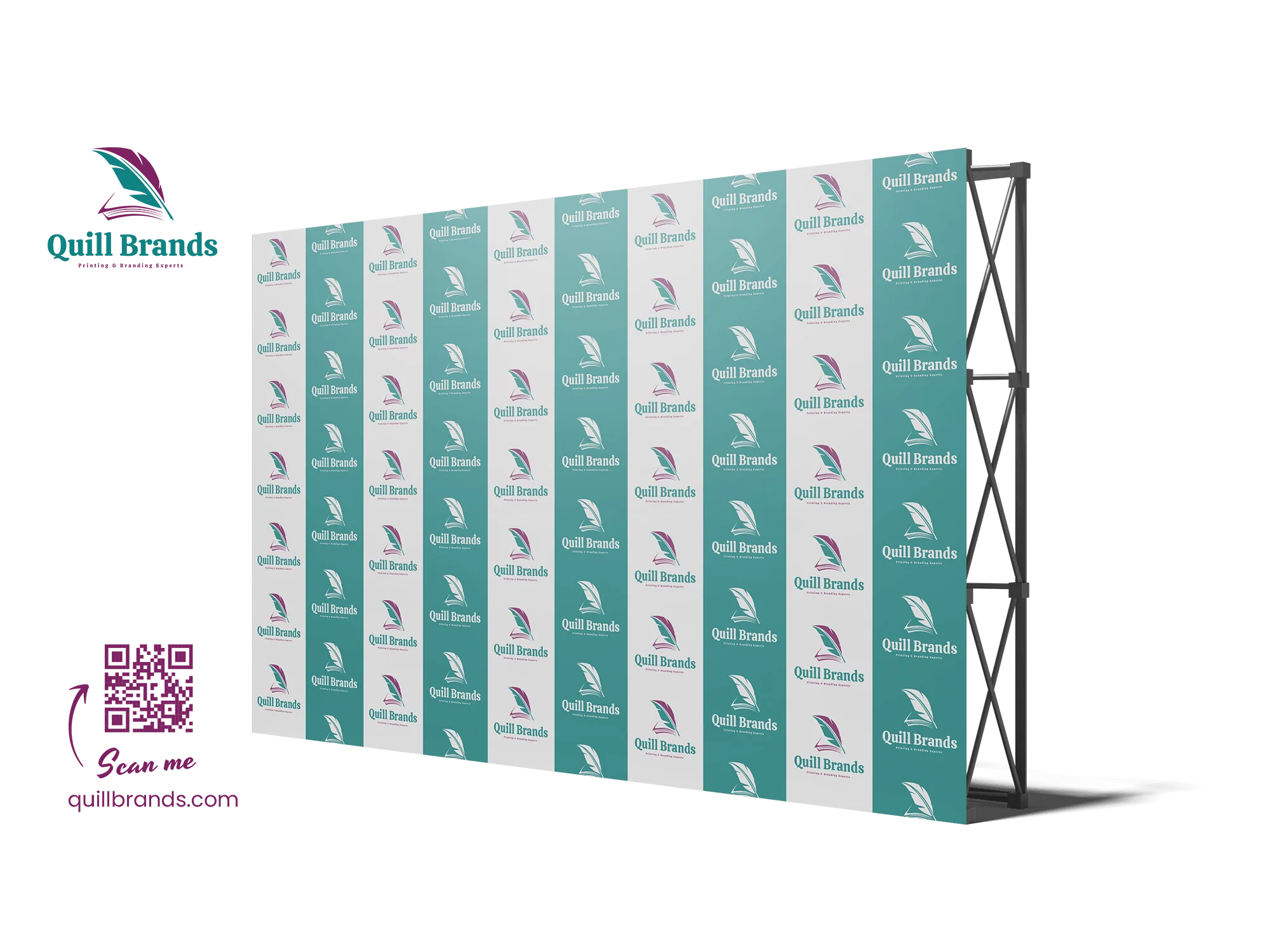 Custom Backdrop & Media Banner Printing Nairobi, Kenya | Quill Brands