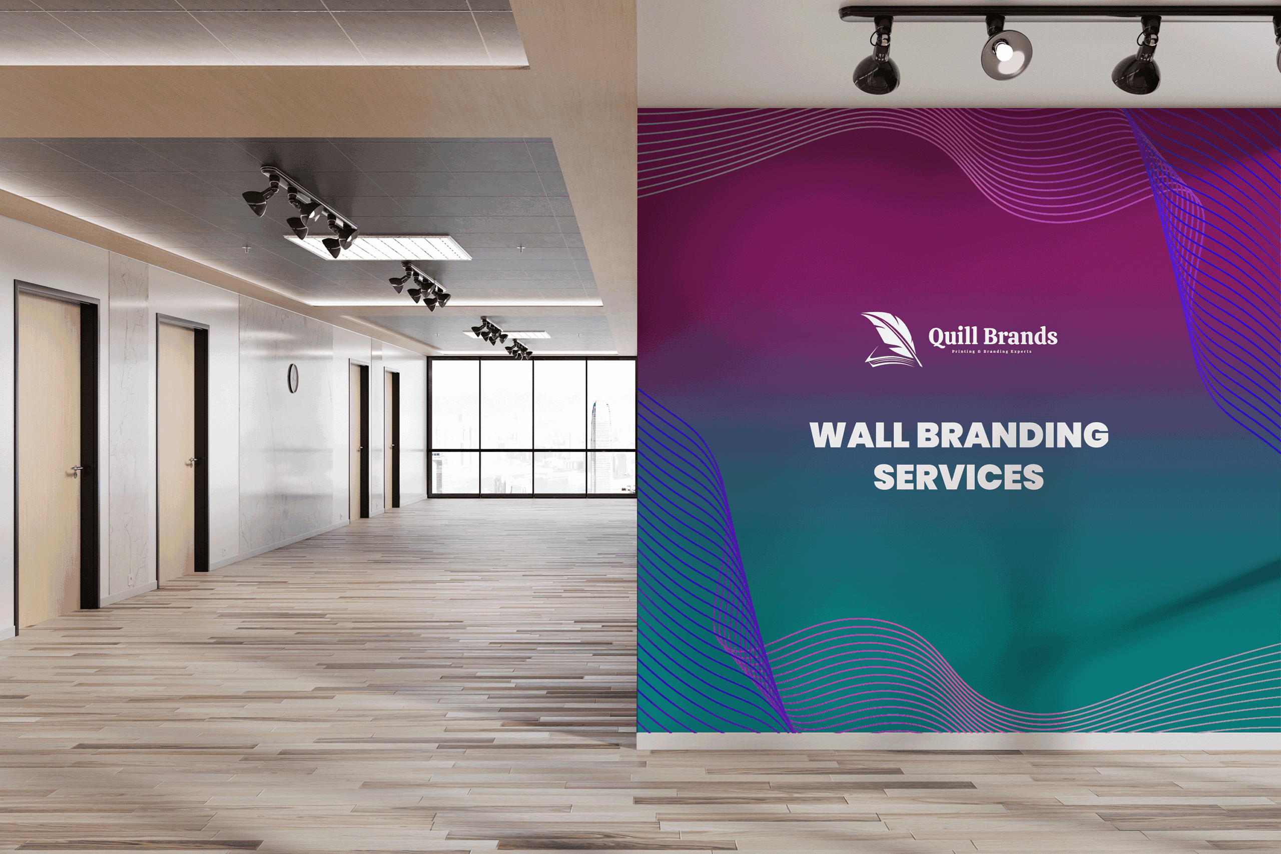 Office Branding Nairobi Kenya | Window Branding | Quill Brands