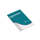 Printed presentation folder and interior pocket